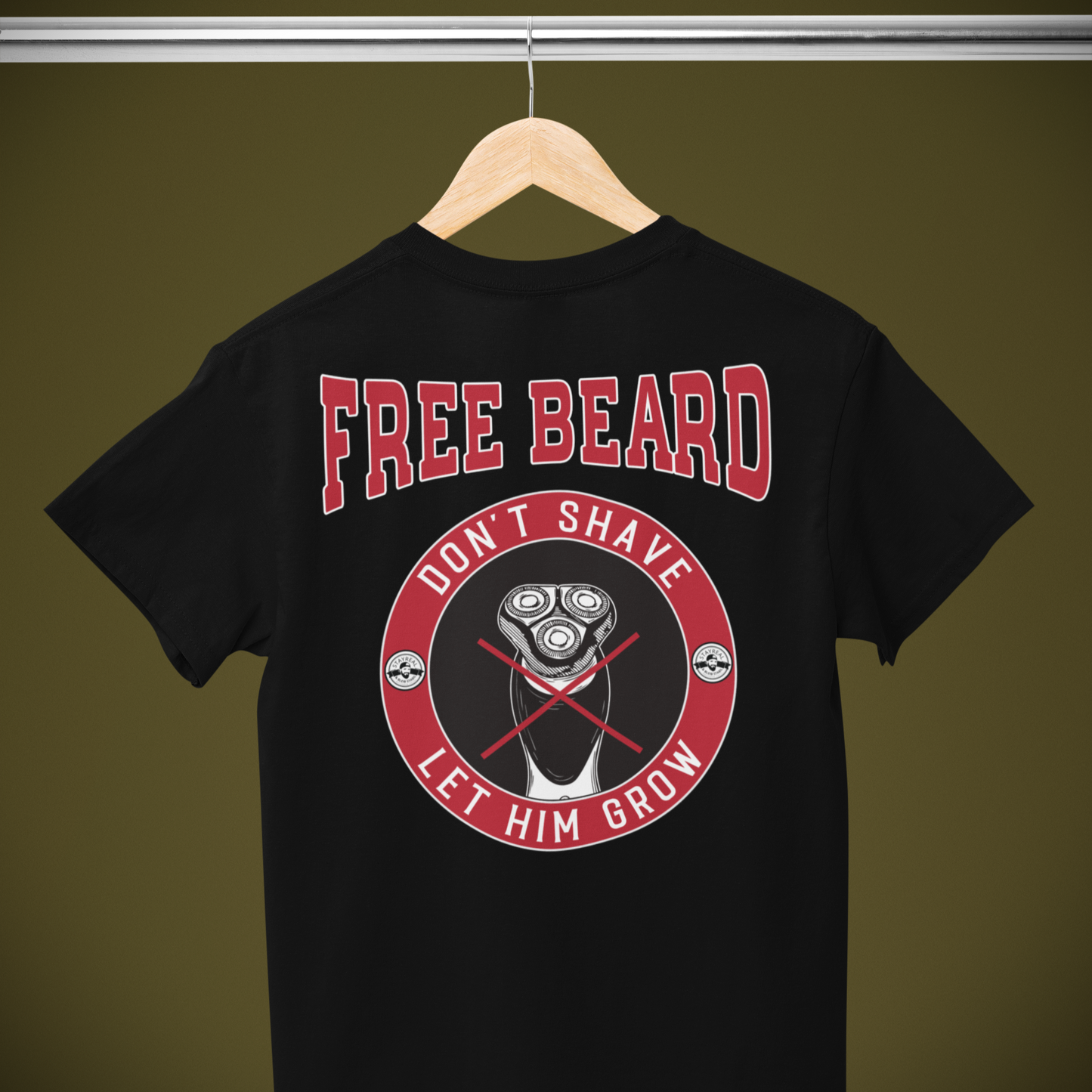 FREE BEARD-VACANCY Oversized Shirt
