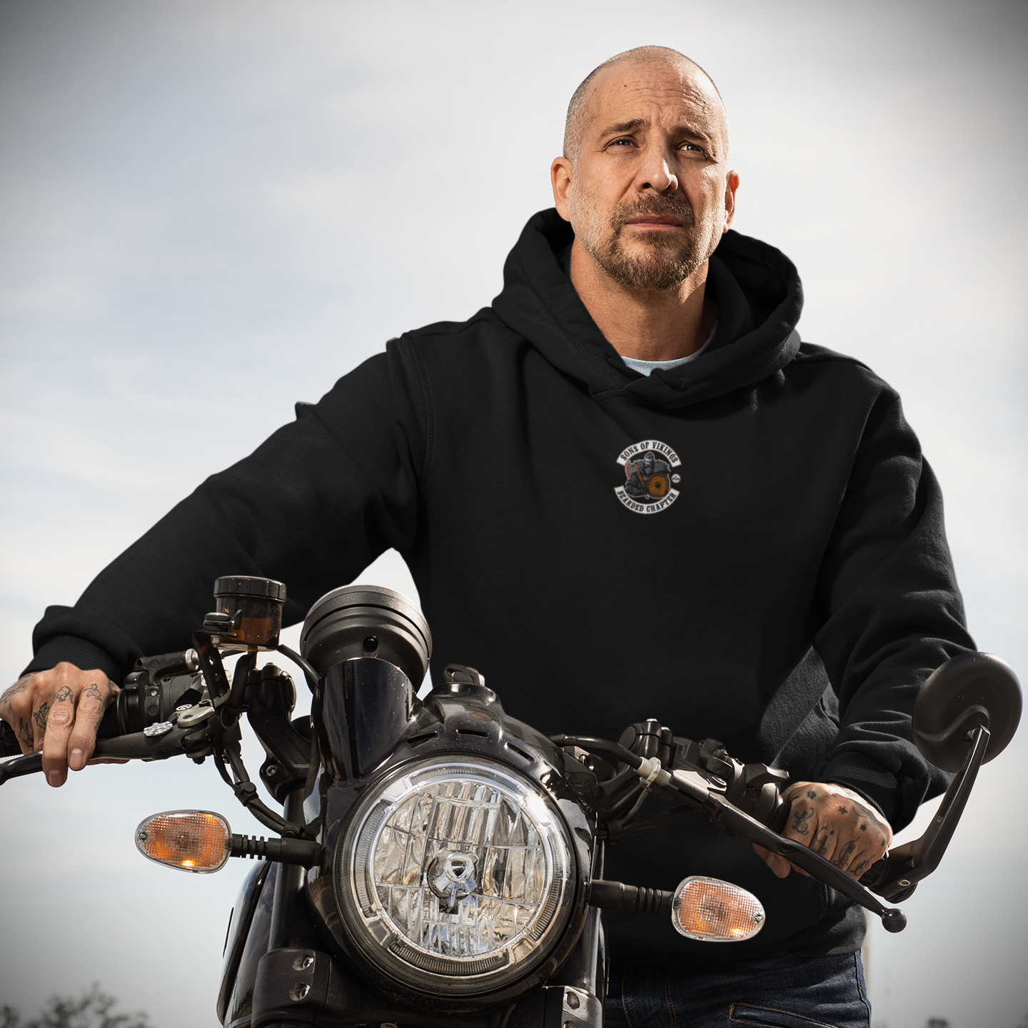 SONS OF VIKINS-VACANCY Oversized Hoodie