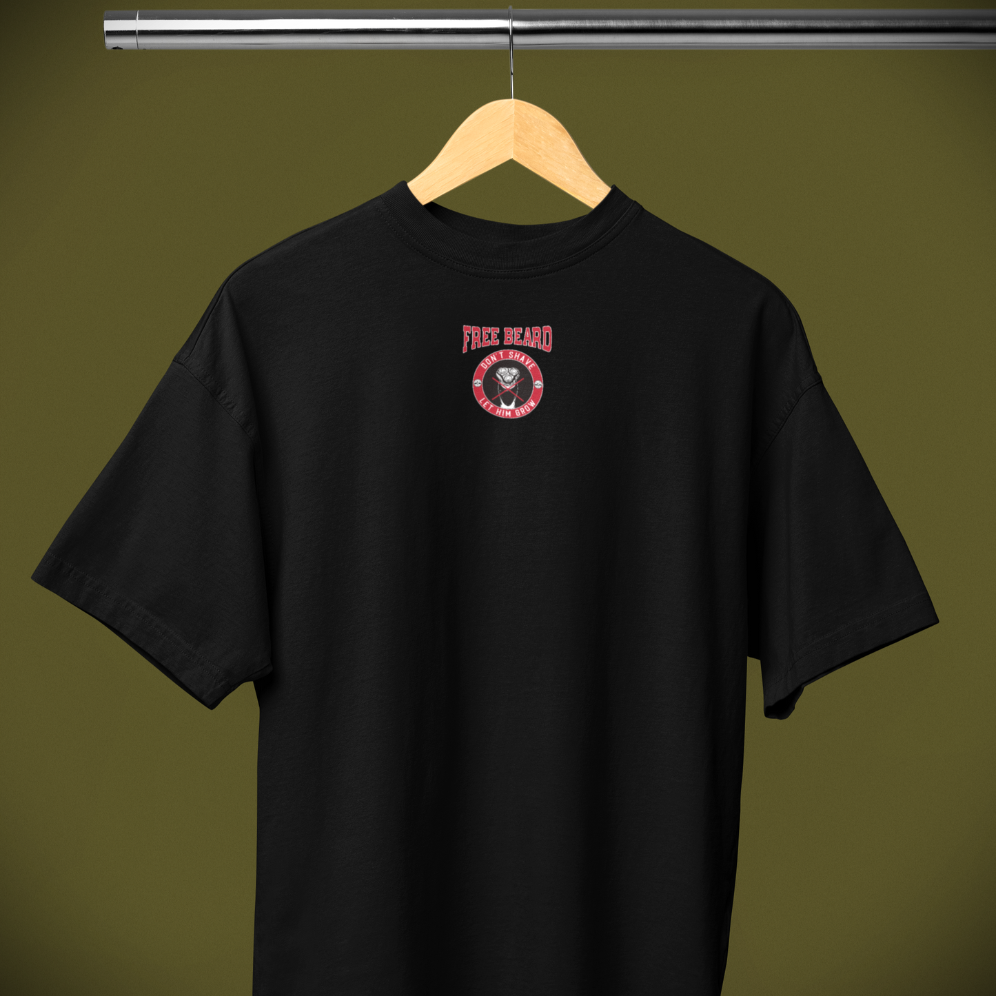 FREE BEARD-VACANCY Oversized Shirt