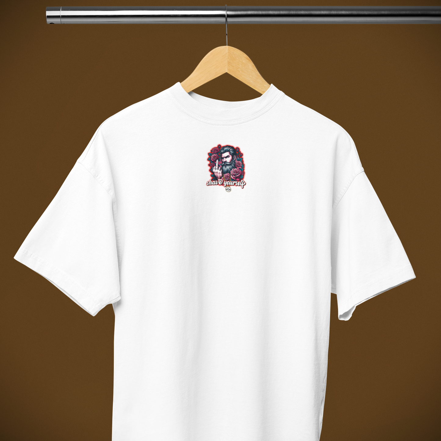 SHAVE YOURSELF-VACANCY Oversized Shirt
