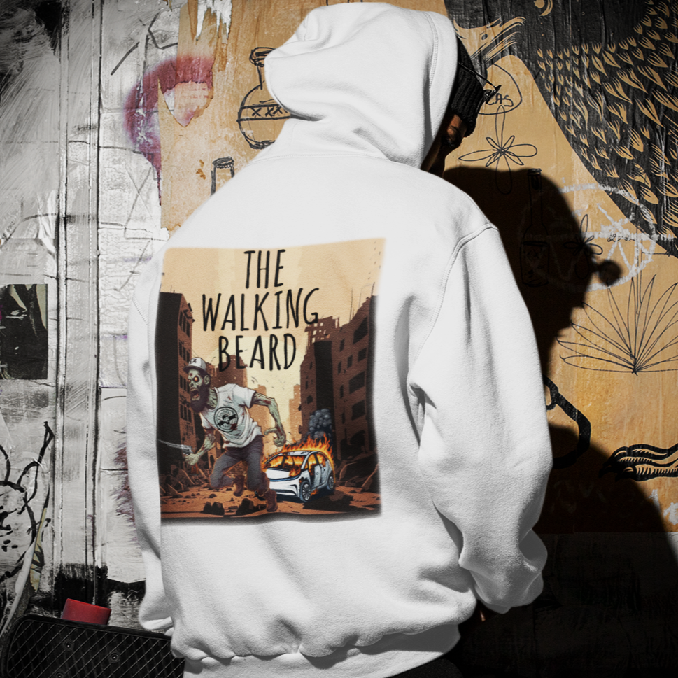 THE WALKING BEARD-VACANCY Oversized Hoodie