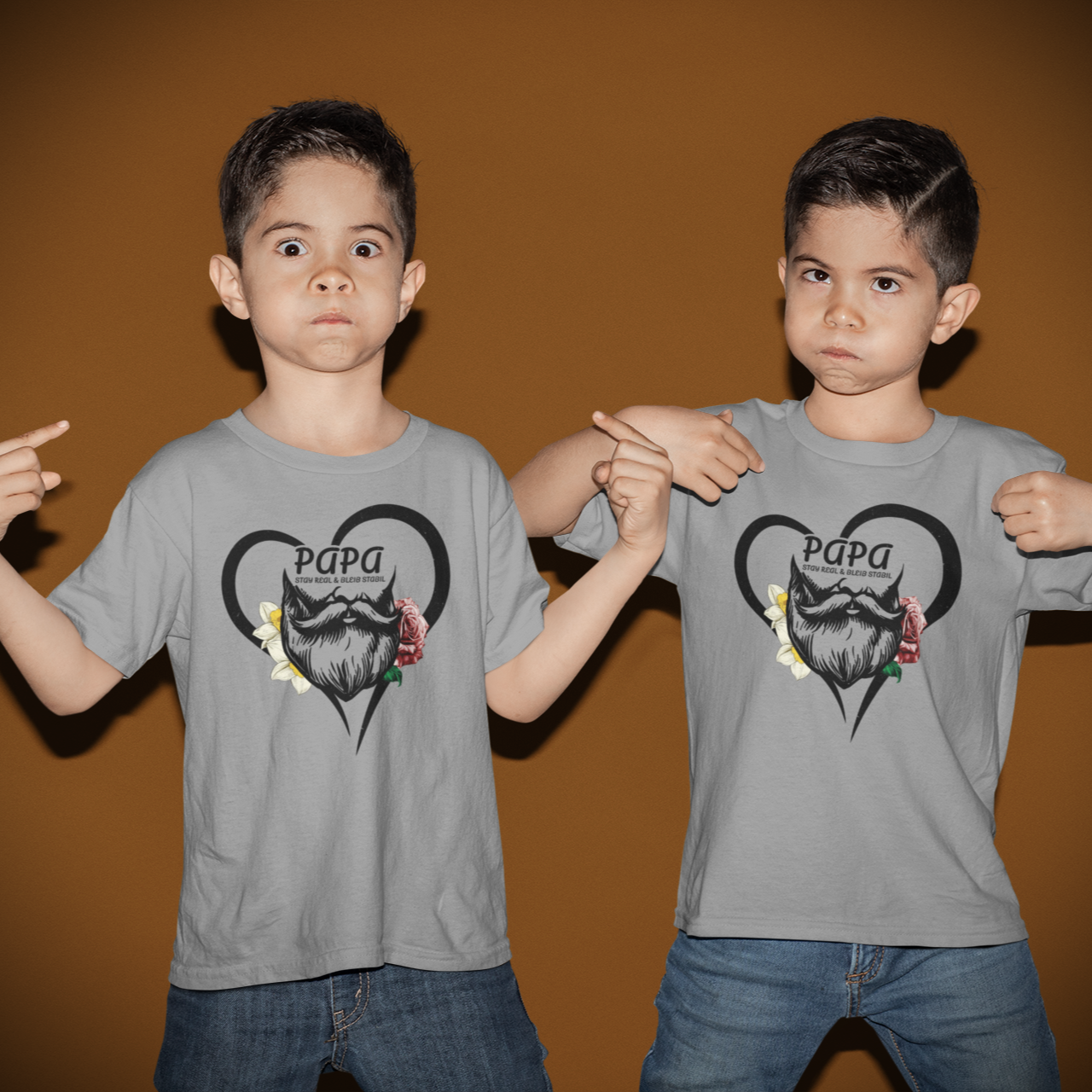 PAPA-Premium Organic Shirt Kids