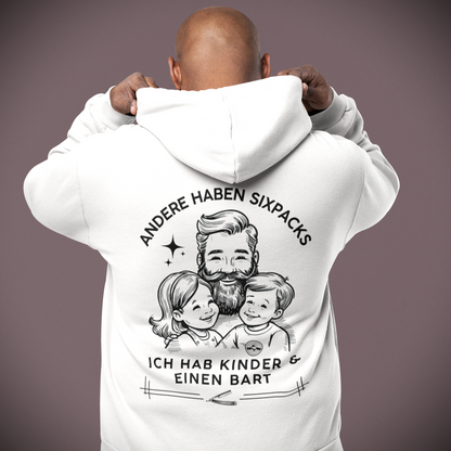 ANDERE HABEN SIXPACKS - ICH HAB KINDER & EINEN BART VACANCY Oversized Hoodie