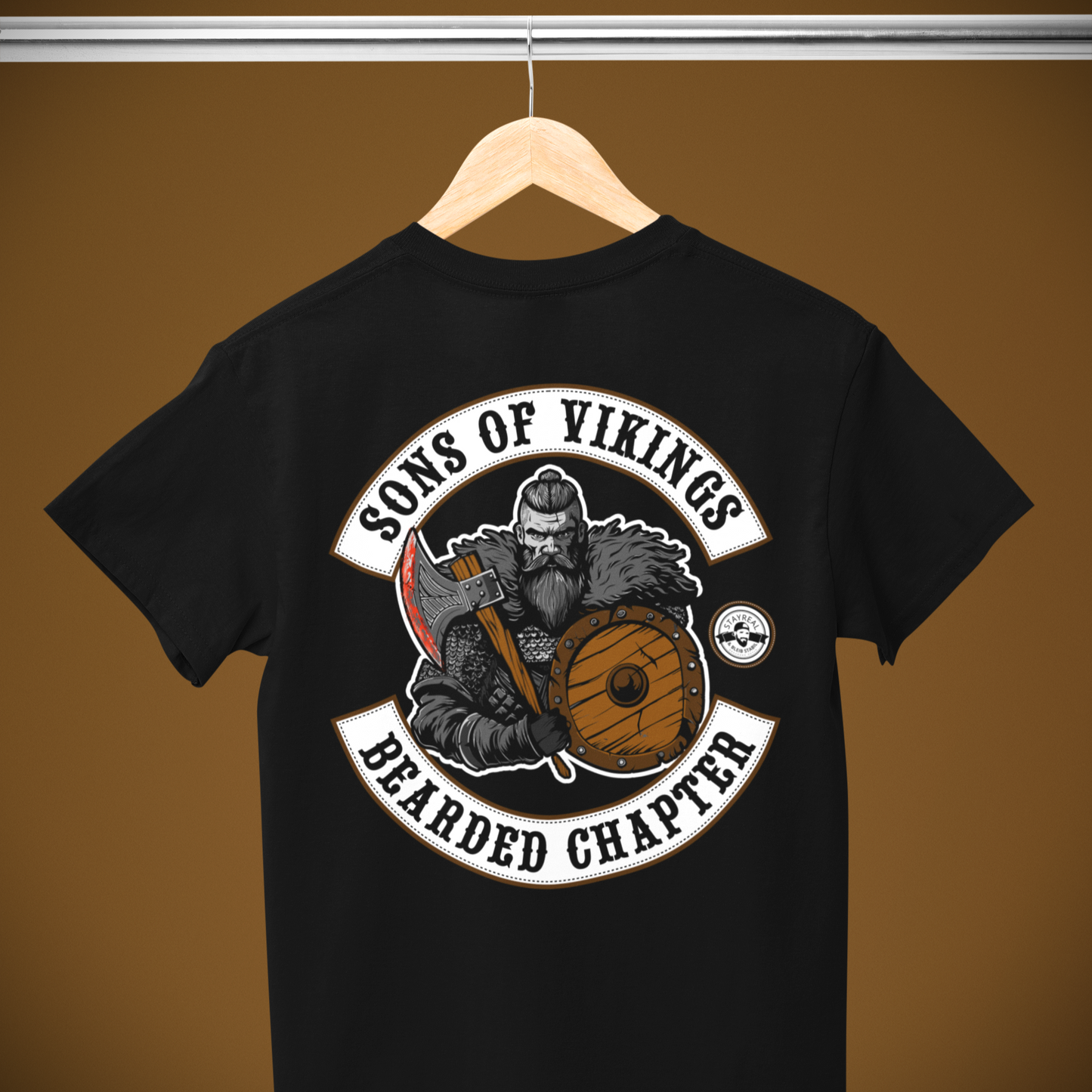 SONS OF VIKINS-VACANCY Oversized Shirt