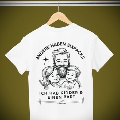 ANDERE HBEN SIXPACKS - ICH HAB KINDER & EINEN BART VACANCY Oversized Shirt