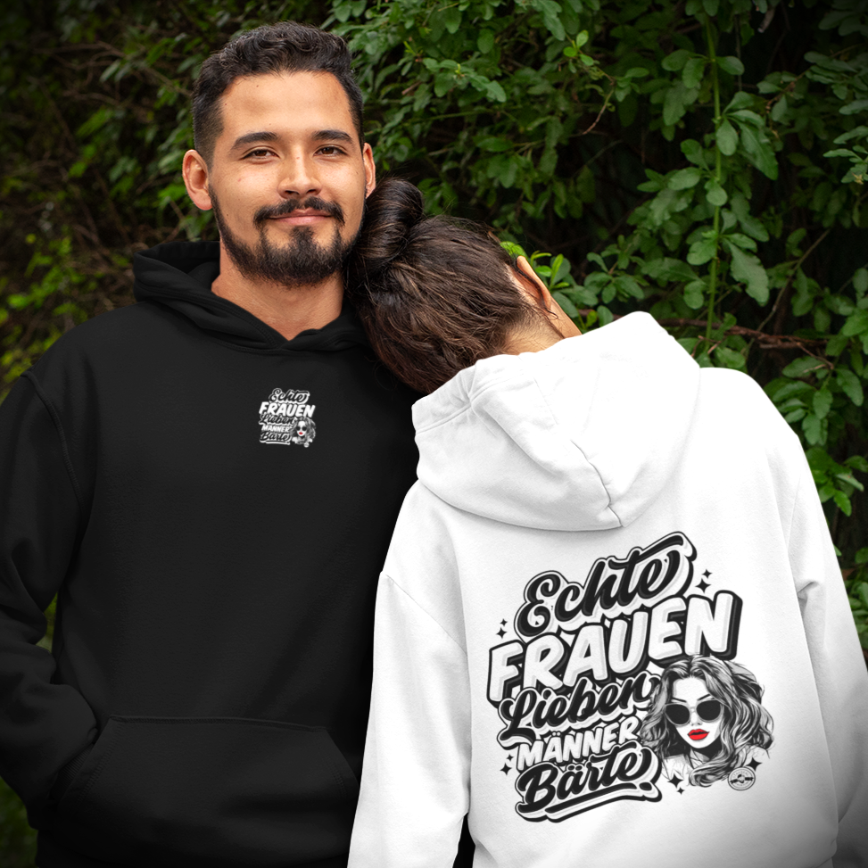 ECHTE FRAUEN LIEBEN MÄNNER BÄRTE-VACANCY Oversized Hoodie