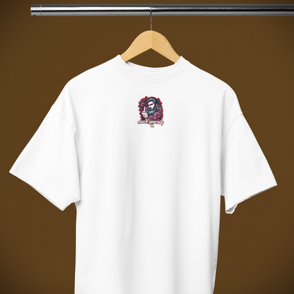 SHAVE YOURSELF-VACANCY Oversized Shirt