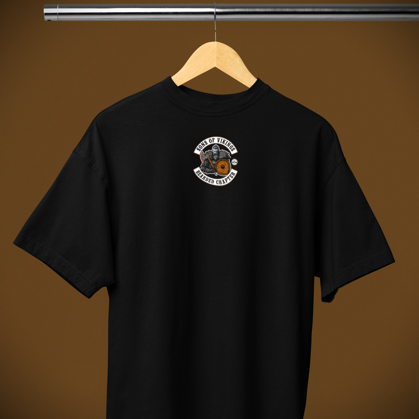SONS OF VIKINS-VACANCY Oversized Shirt