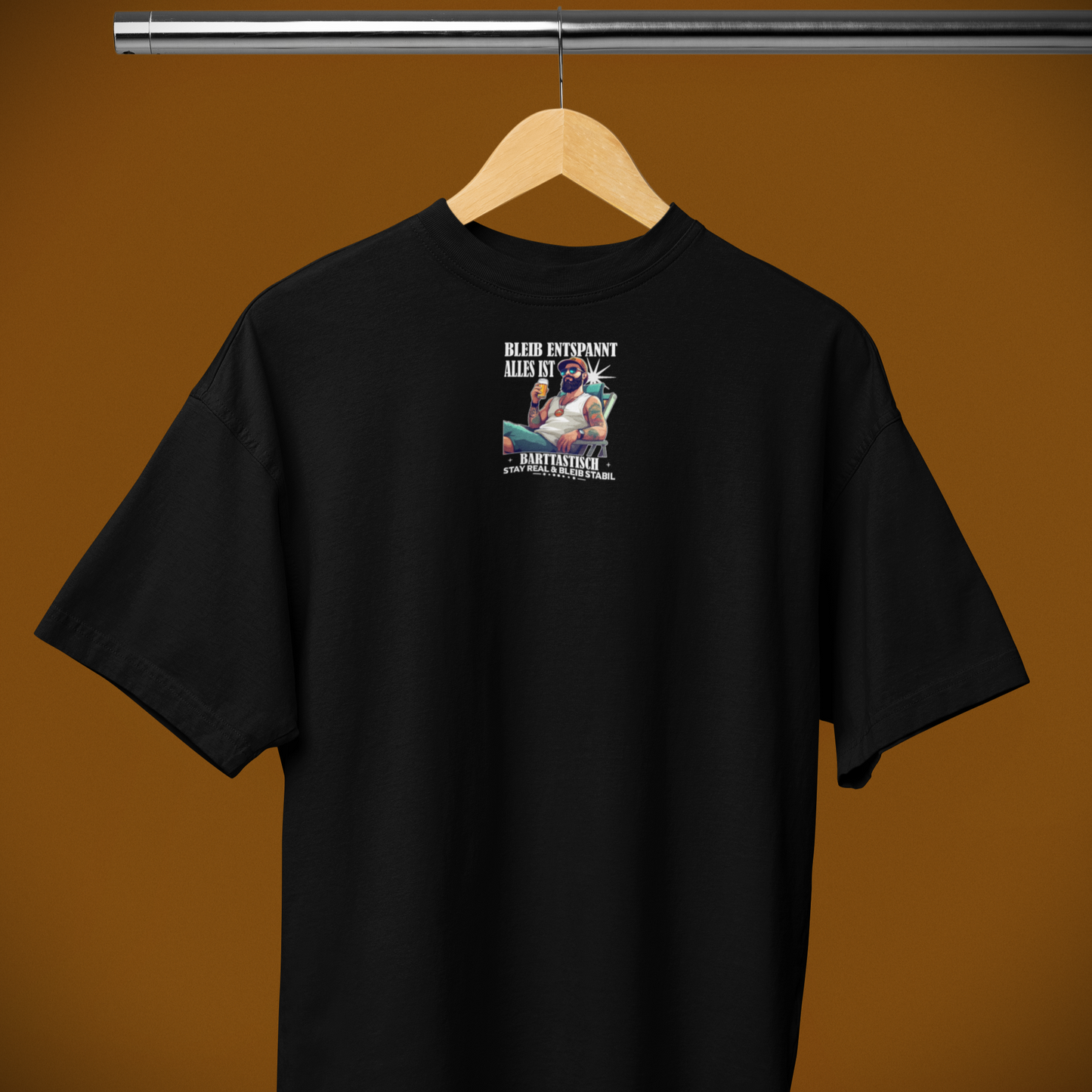 BARTTASTISCH-VACANCY Oversized Shirt