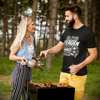 ECHTE FRAUEN LIEBEN MÄNNER BÄRTE-Premium Organic Shirt