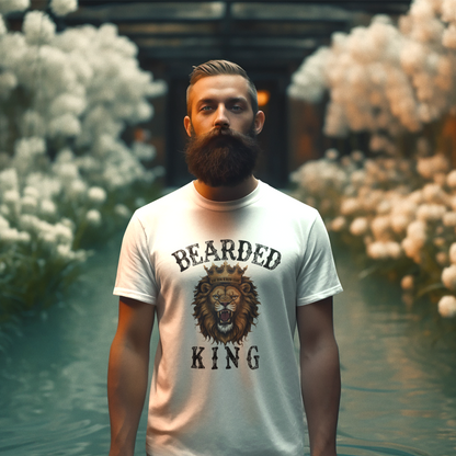 BEARDED KING-Premium Organic Shirt